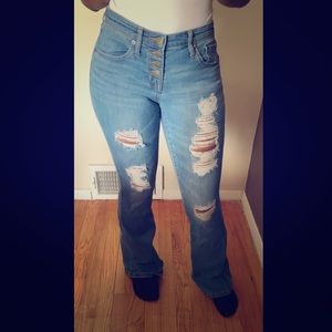 Distressed Jeans
